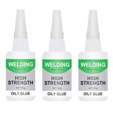 3/5PCS Multifunctional Welding High-Strength Oily Glue Universal Super Glue 50ml