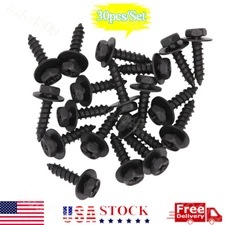 30PCS Under Cover Retainer Clips For Toyota Splash Shield Fender Screw Bolts