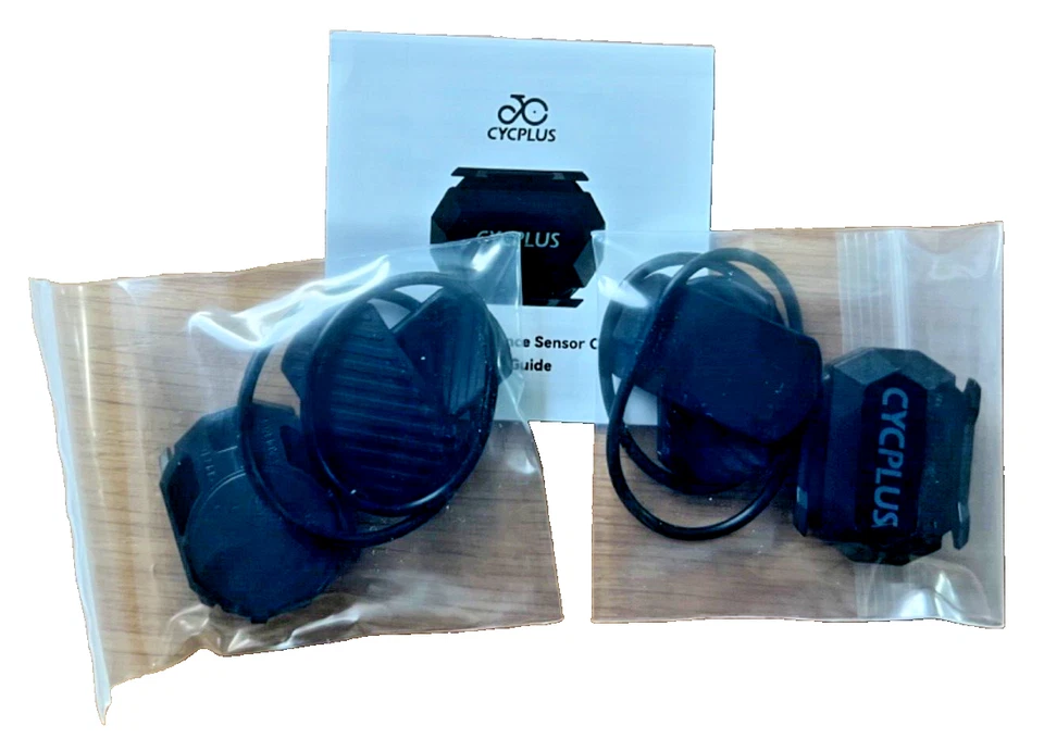 2x CYCPLUS C3 Fahrrad Trittfrequenzsensor Geschwindigkeitssensor Dual Modul, NEU - Bild 2 von 4