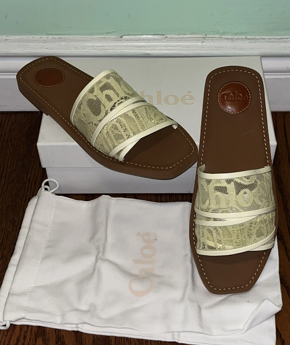 Chloé slide shop sandals