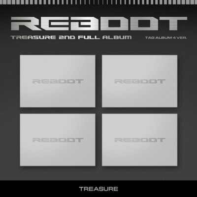 TREASURE REBOOT 2ND FULL YG TAG ALBUM Random TAGLP+Photocard+Etc+Tracking Number