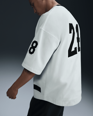 Nike Kobe Details Men's Baseball Jersey White IB0008-133 Nike Kobe Details Men's Baseball Jersey White IB0008-133