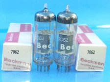 AMPEREX 7062 E180CC RARE EBECKMAN MATCHED PAIR HEERLEM Δ2A1 HOLY GRAIL (2 AVAIL)