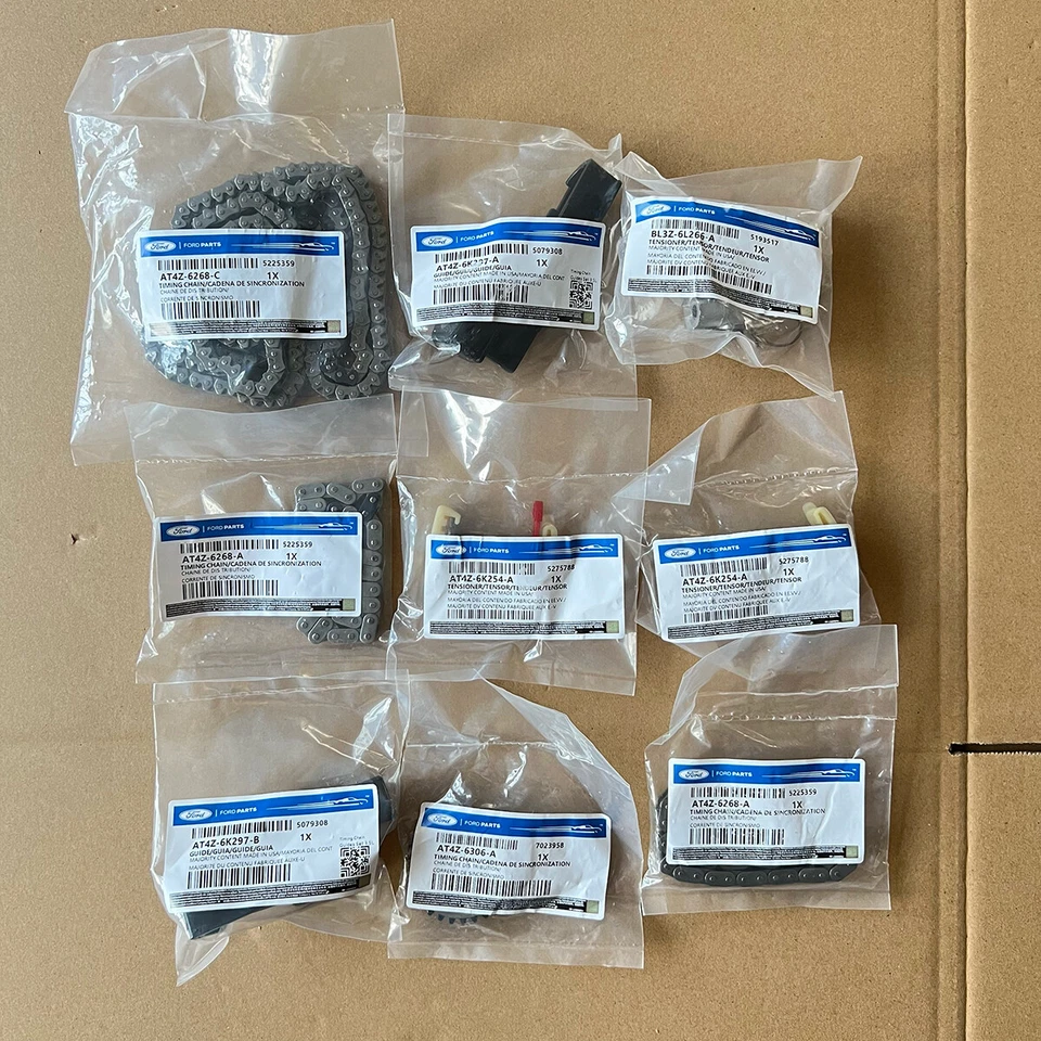 Ford OEM AT4Z6L266B Timing Chain Kit For Lincoln Taurus Transit F-150 3.3L 3.5L - Image 2 of 4
