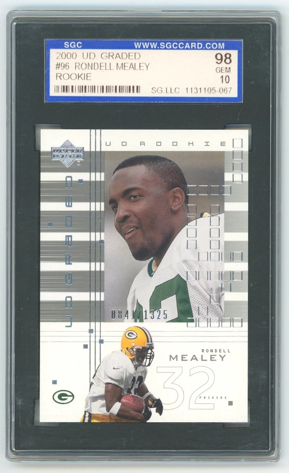 Rondell Mealey Upper Deck Pros & Prospects #117 Base