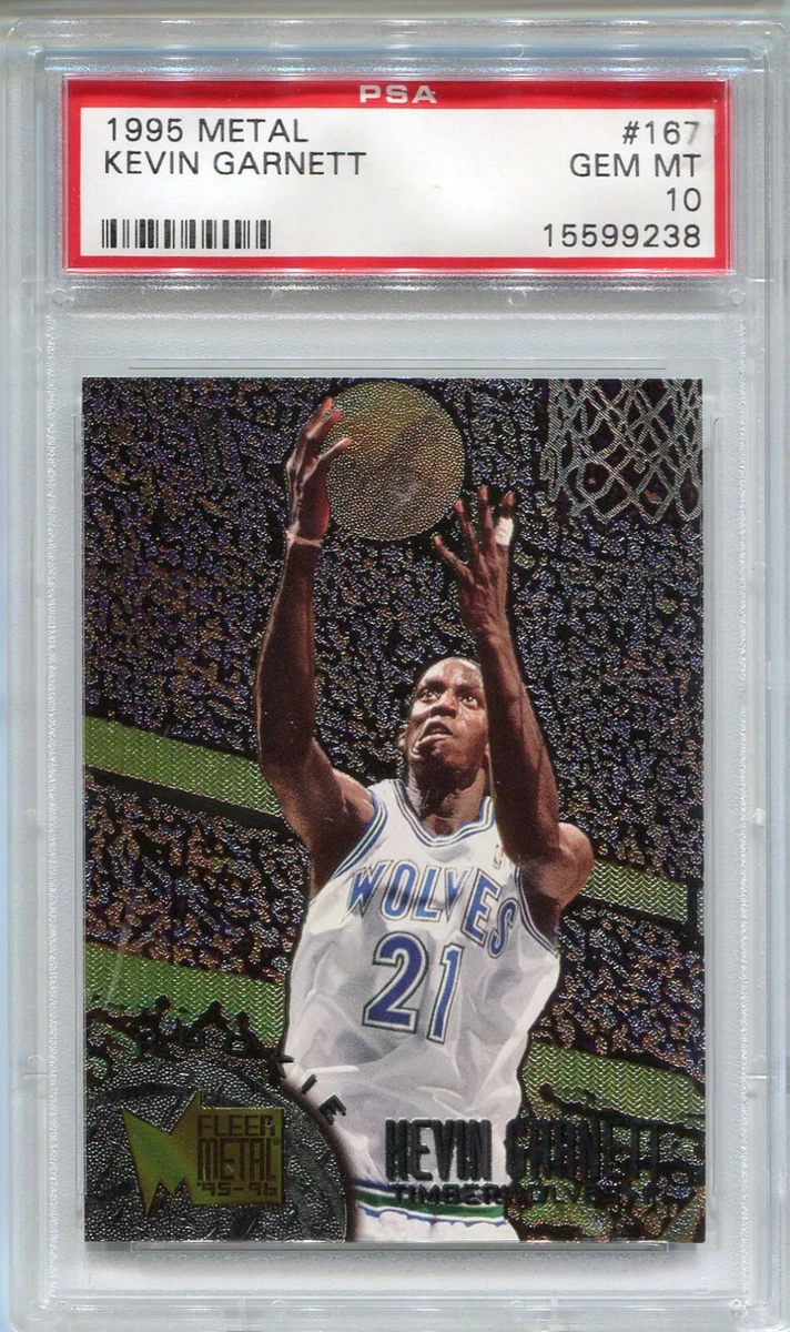 Kevin Garnett Professional Sports Authenticator (PSA) Basketball