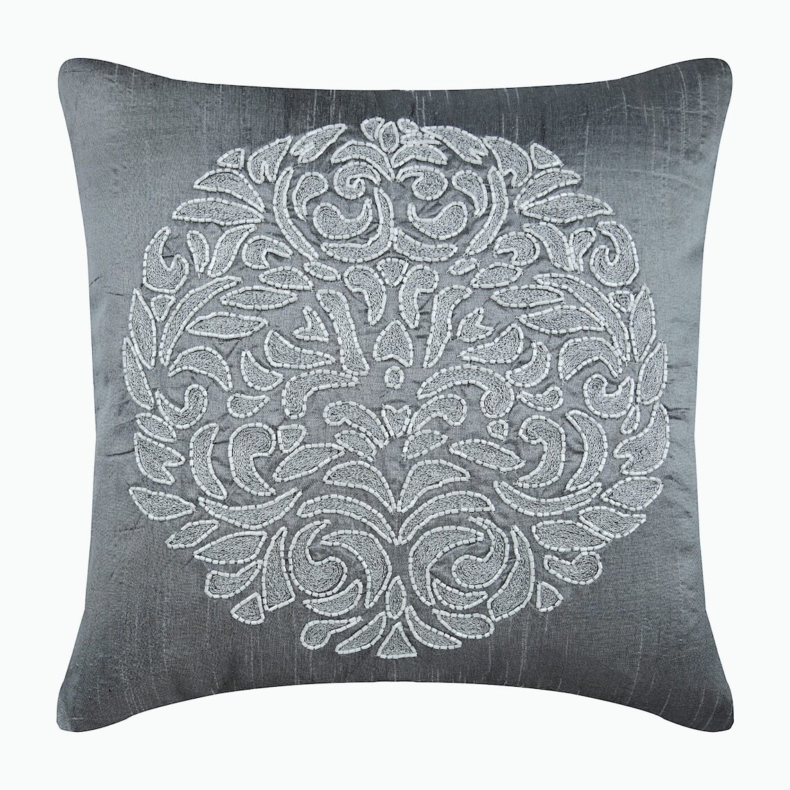 Throw Pillow Case Grey 16