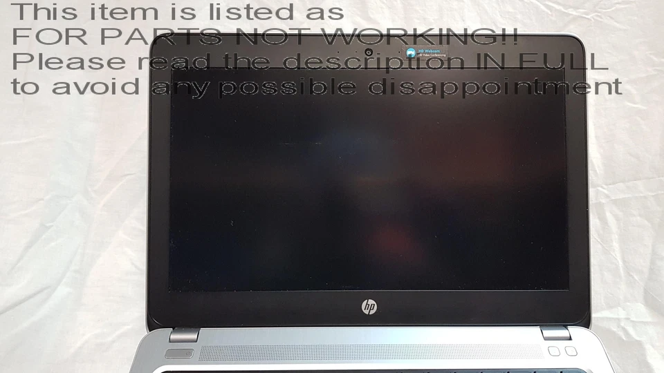 BAD KBB?? HP probook 430 g4 13.3" Laptop 2.70 Ghz Intel Core i7-7500U - Image 3 of 4