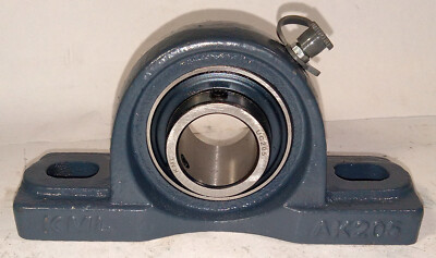 1 NEW KML AK205 UC205-16 2 BOLT BASE PILLOW BLOCK BEARING NNB ***MAKE OFFER***