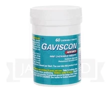 Gavscon  Advance Chewable Mint Tablet 60ct