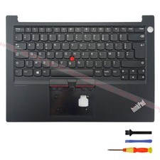 Non-backlit Palmrest With Keyboard For Lenovo ThinkPad E14 Gen1 French Layout