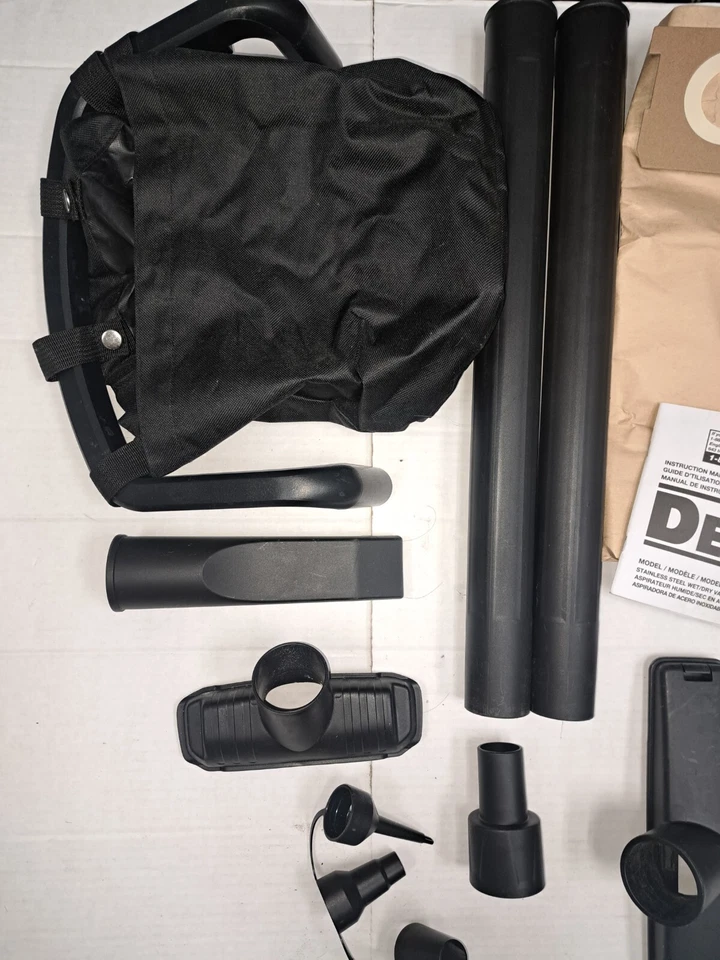 DEWALT 10 Gallon Wet Dry Shop Vac DXV10SA Accessories 11 Piece Lot Instructions - Image 3 of 4