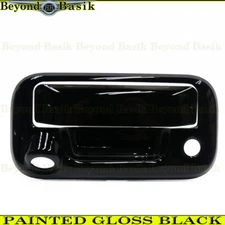 2004-2014 FORD F150 GLOSS BLACK Tailgate Handle Cover W/Camera Hole Overlay trim