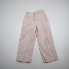 Vintage IZOD Lacoste Kids Corduroy Pants Sz 4T Pink