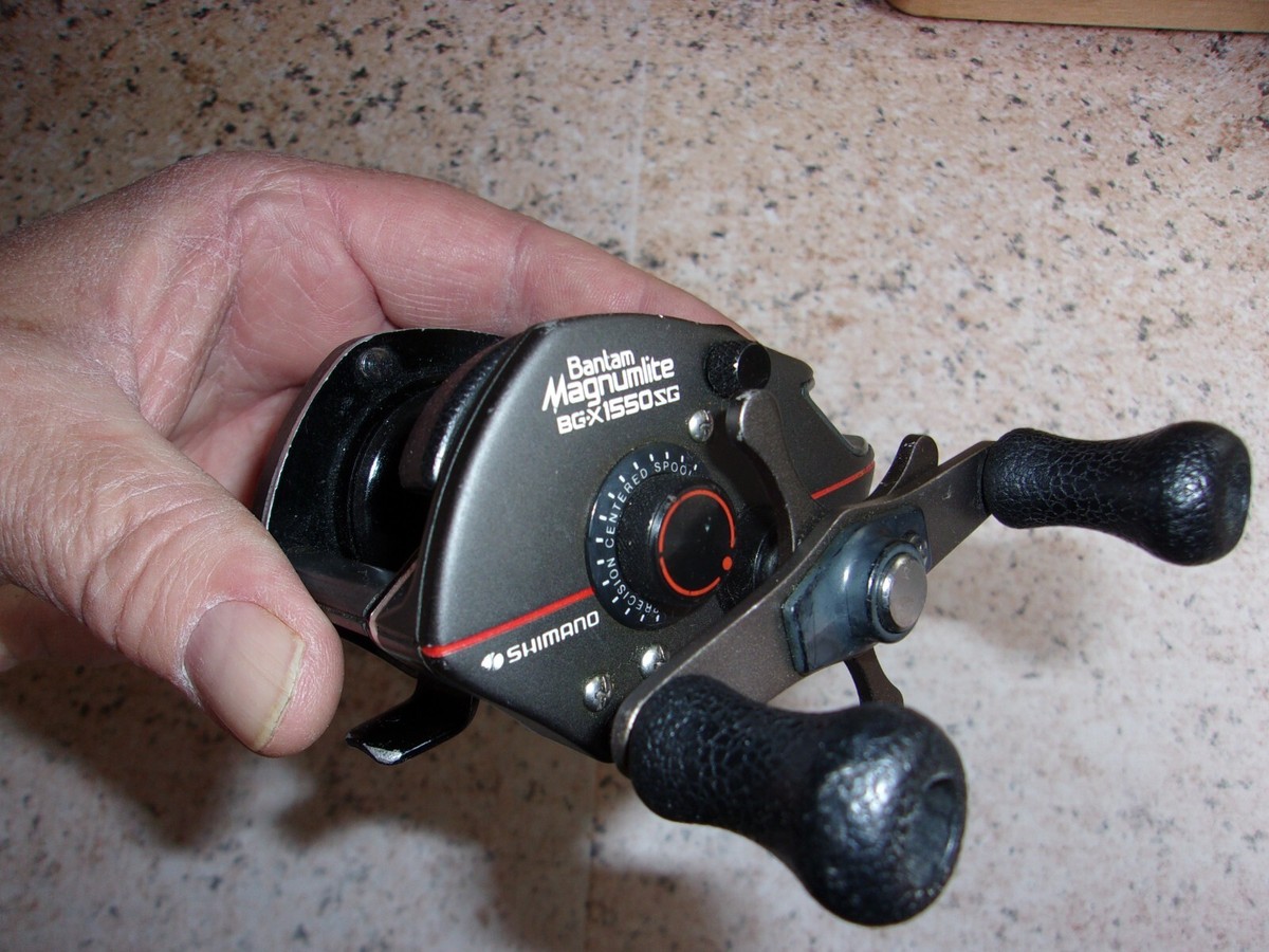 Bantam Magnumlite BGX1551SG ベイトリール 中古 SHIMANO BANTAM MAGNUMLITE BG-X1550SG ベイトリール