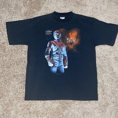 Vintage Michael Jackson History King of Pop T-Shirt XL | eBay Vintage Michael Jackson History King of Pop T-Shirt XL | eBay