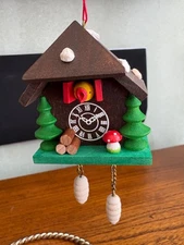 Ulbricht Chalet Cuckoo Clock German Wooden Ornament
