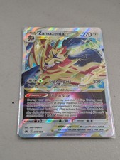 Zamazenta VSTAR 099/159 Holo VSTAR Rare Crown Zenith Pokemon Near Mint