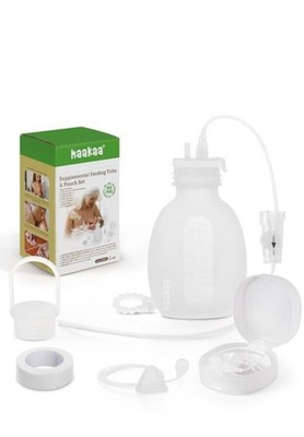 Haakaa Supplemental Feeding Tube & Pouch Set Baby Supplemental Nursing System