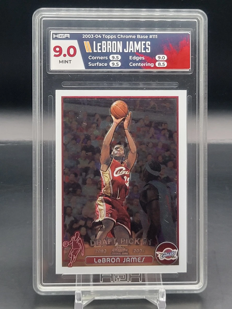 Topps LeBron James 9 Graded Basketball Sports Trading Cards