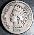 1859 INDIAN HEAD CENT - FINE