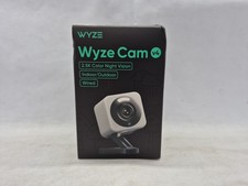 Wyze - Cam V4 Wired Security Camera with Color Night Vision - White