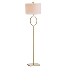 JONATHAN Y Lighting JYL1089 April 1 Light 61" Tall LED Floor Lamp - Brass