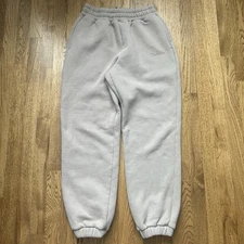 Comfrt Sweatpants Women’s M Heavyweight Tan Cuffs Comfy