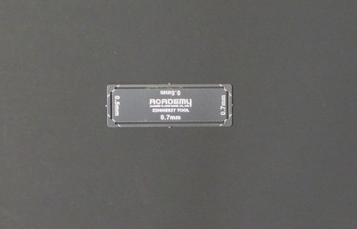 Academy 1/35th Scale Tiger I Mid-Production - Zimmerit Tool from Kit No. 13287