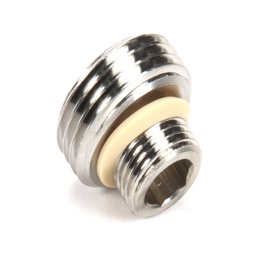 T&S Brass Ts Brass B-Gh Garden Hose Outlet Adapter Brushed Nickel