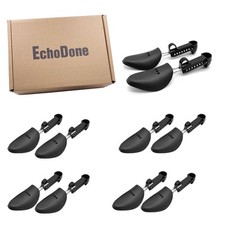 5 Pairs Plastic Shoe Tree Stretcher Shaper for Women Children Adjustable Leng...