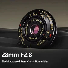 Brightin Star 28mm F2.8 Full Frame Large Aperture Lens for Leica M-mount Cameras