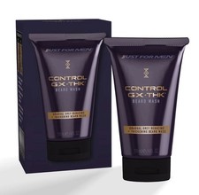 Just for Men Control GX Beard Wash 4 oz - Thickens Hair Reduces Grey