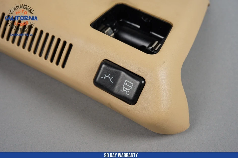 90-02 Mercedes R129 SL500 SL320 500SL Lámpara Domo Superior Beige OEM Foto 3 de 4