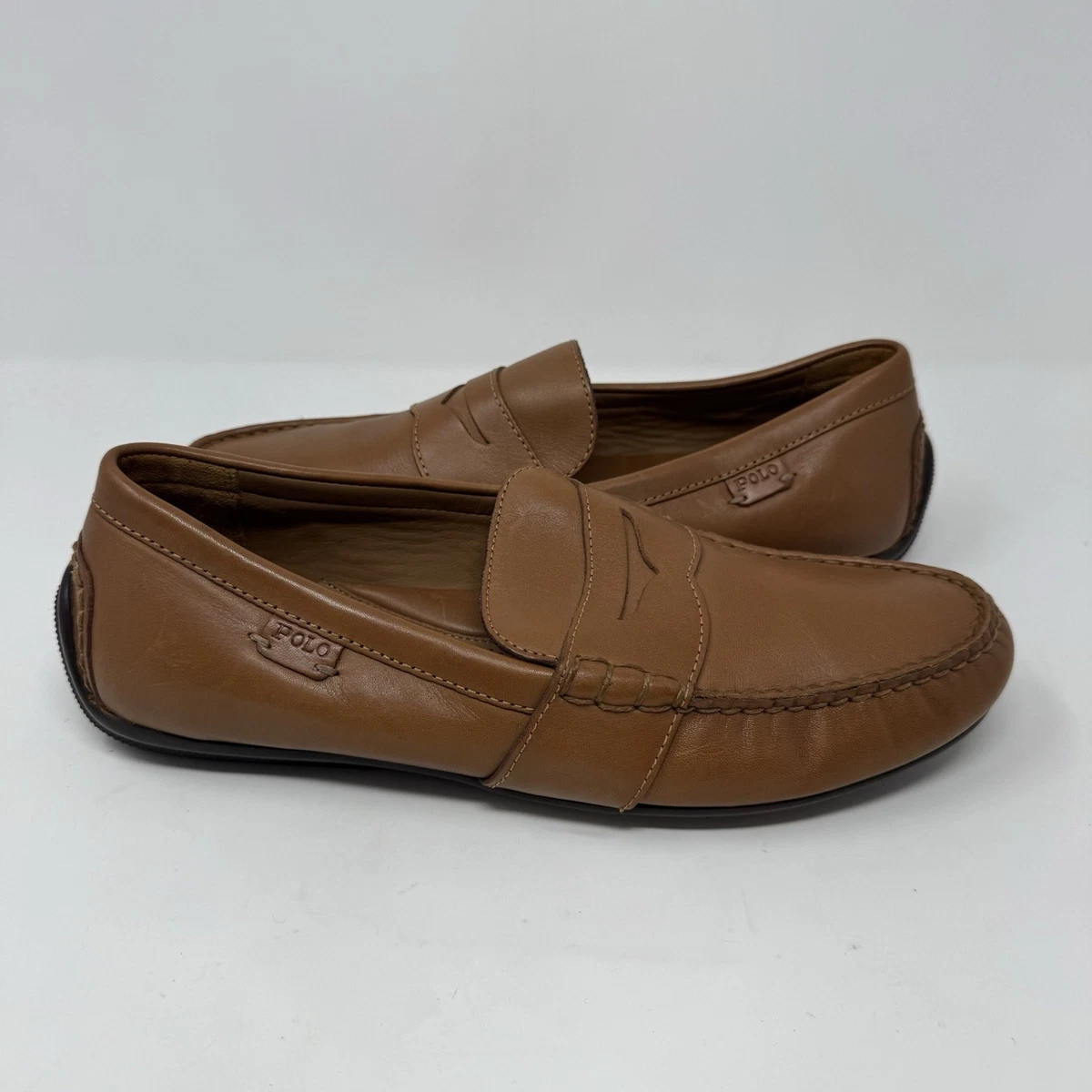Ralph Lauren Polo ブラウンモカシン Ralph Lauren Moccasin Brown Casual Shoes for Men for sale | eBay