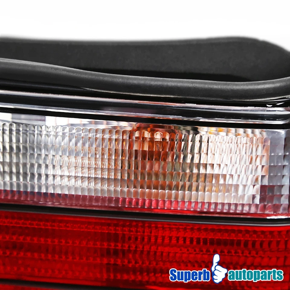 Fits 1992-1998 BMW E36 3-Series 2Dr Red Tail Lights Brake Lamps Left+Right Foto 4 de 4