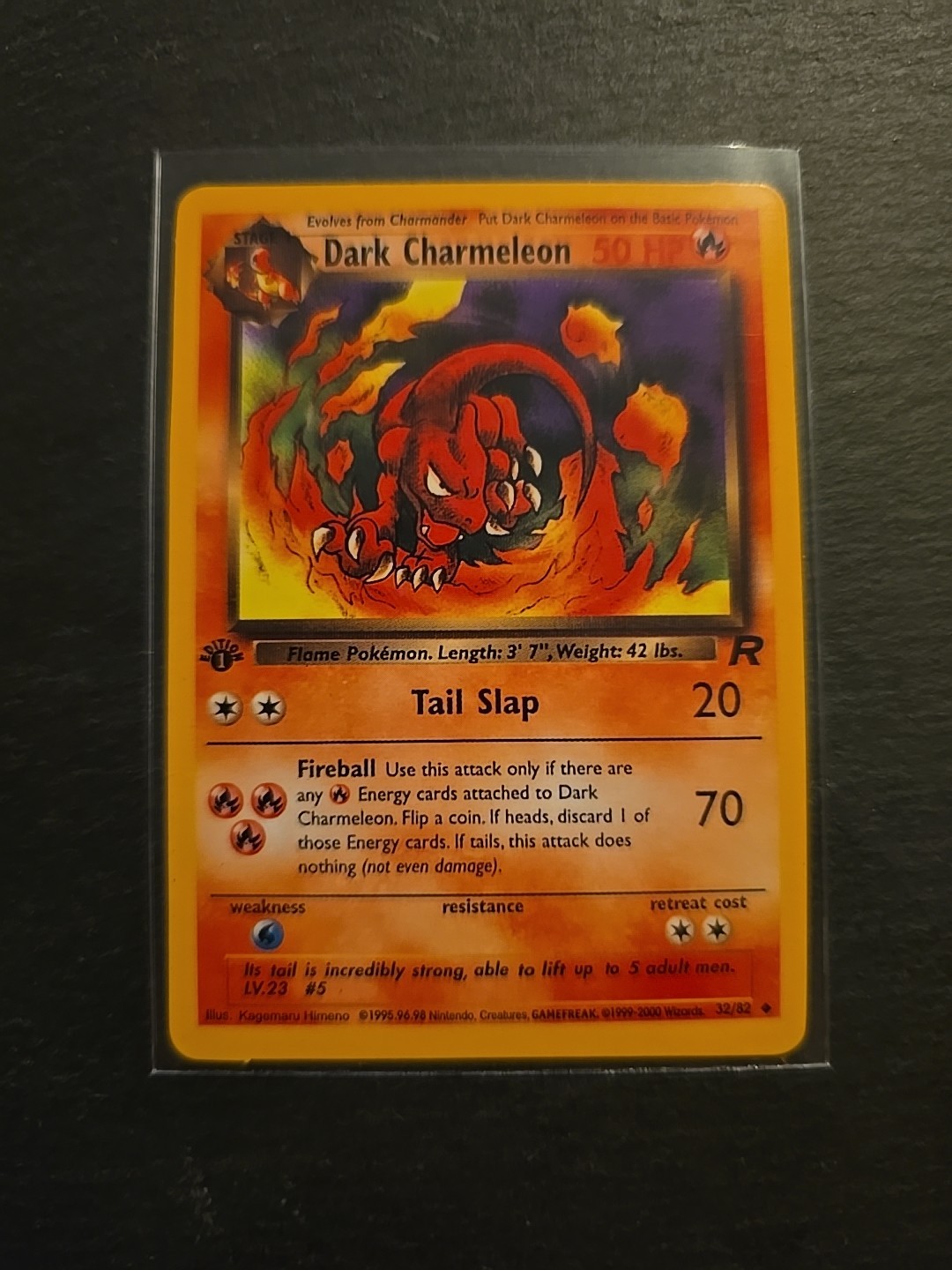 Pokémon TCG Dark Charmeleon 1st Edition NM 32/82 Team Rocket