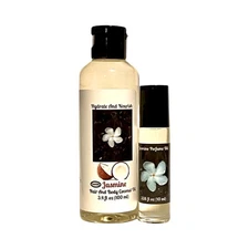Body Oil And Perfume Oil. Massage, Hair Oil And Makeup Remover. Jasmine Scent