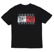 Crooks & Castles Men's T-Shirt Figuh Graphic Short Sleeve Crewneck Tee