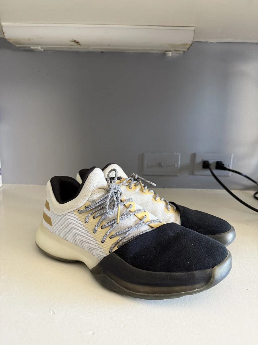 Adidas Harden Vol. 1 Disruptor 2017 -Black/White  BW0552 ,Mens 9.5 adidas Harden Vol. 1 Athletic Shoes for Men for sale  main image 3