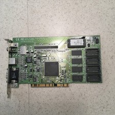 VINTAGE 1996 ATI 109-38500-00 PCI Rage II VIDEO CARD TESTED 