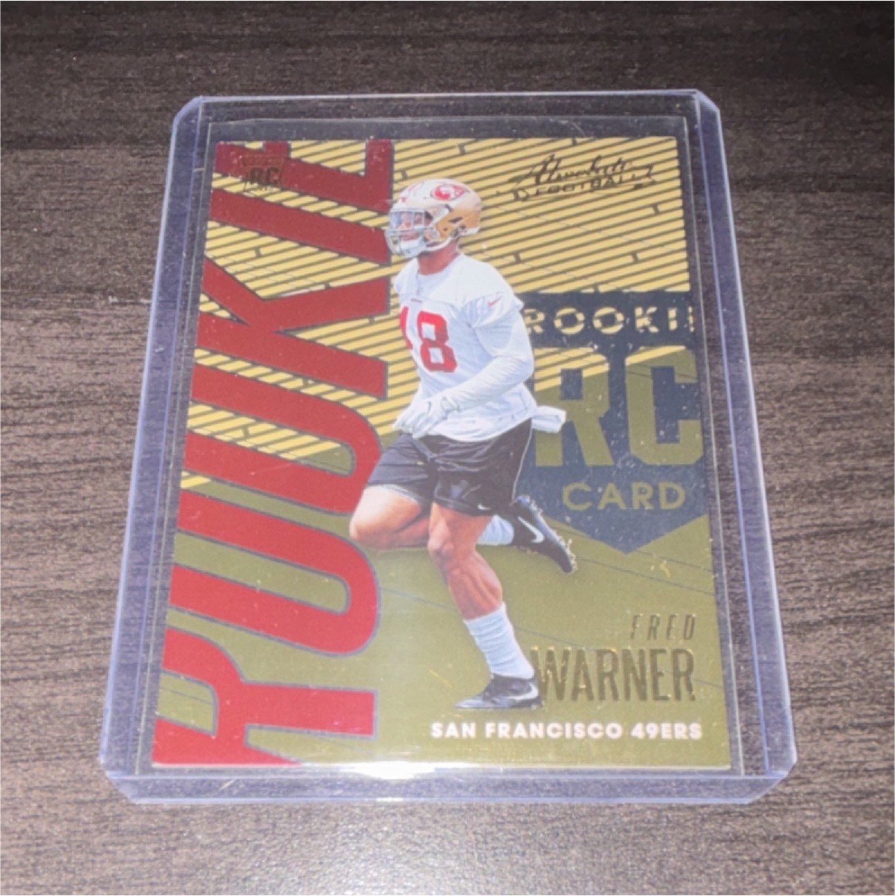 2018 Panini Absolute Rookie Fred Warner #119 San Francisco 49ers NFL