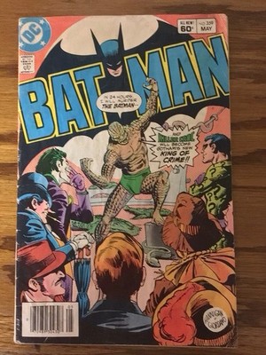 Batman #359 FN (6.0) (DC 1983) 1st Killer Croc cover + origin, newsstand