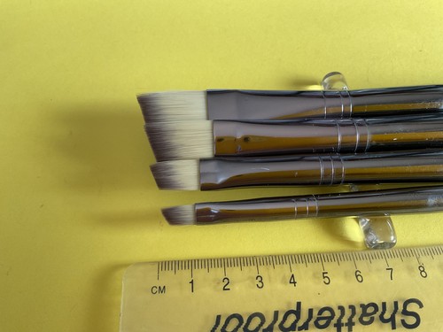 Royal & Langnickel Zen 53 Acrylic & Oil 4 Angular artist brushes P2291 - Picture 3 of 4