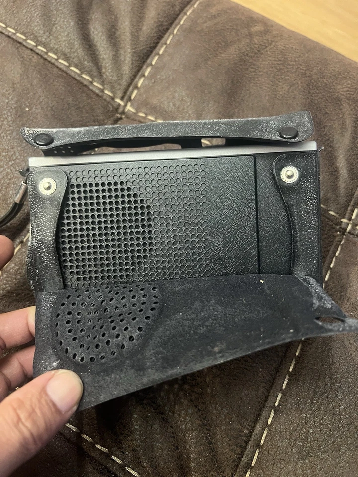 Grabadora de cinta de casete Panasonic Auto Stop IC RQ-212 DAS con estuche (no probada) Foto 4 de 4