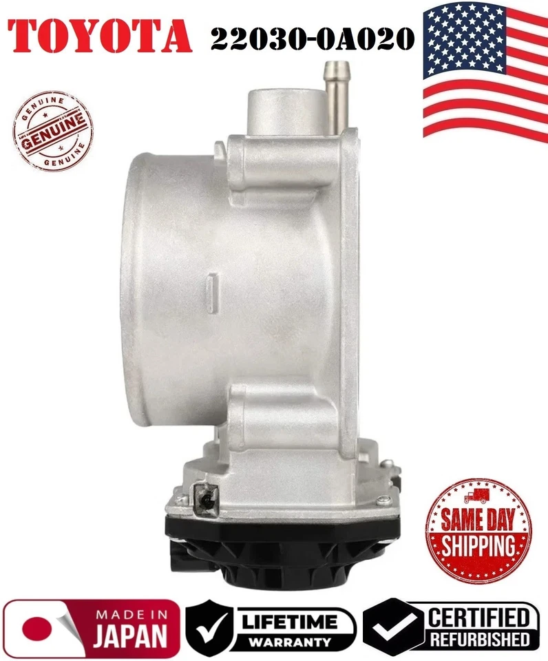 ✅ GENUINE Throttle Body For 2002-10 TOYOTA LEXUS ES330 RX330 RX400h #22030-0A020 - Image 4 of 4