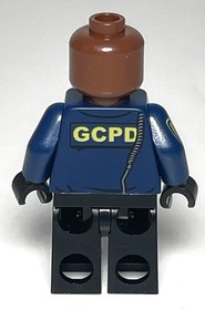 LEGO SH0417 GCPD Officer (2017, Batman, Swat Gear, DC Universe, 70915) Canadian