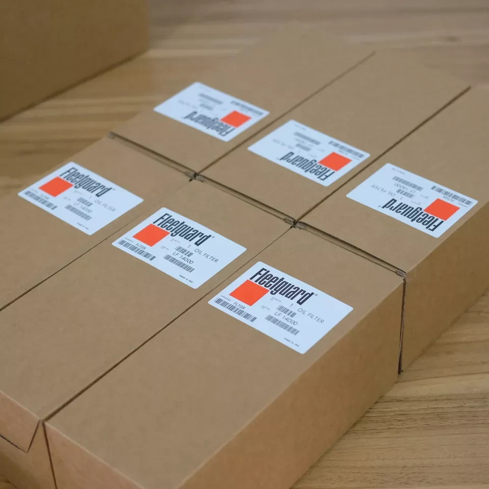 6 Pcs Fleetguard LF14000NN Oil Filter For Cummins ISX 4367100 Freightliner Truck