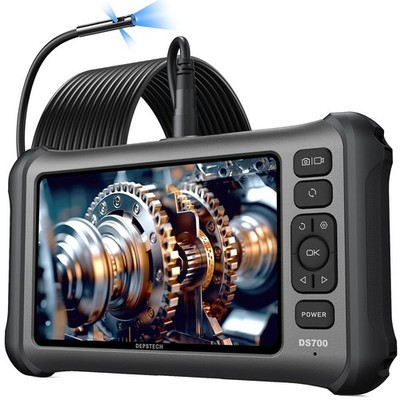 DEPSTECH DS700 SE Triple-Lens Digital Borescope Inspection 7'' IPS Camera 16.5ft