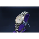Vintage Seiko Quartz Day-Date Champagne Dial Fluted Bezel Jubilee Bracelet Watch